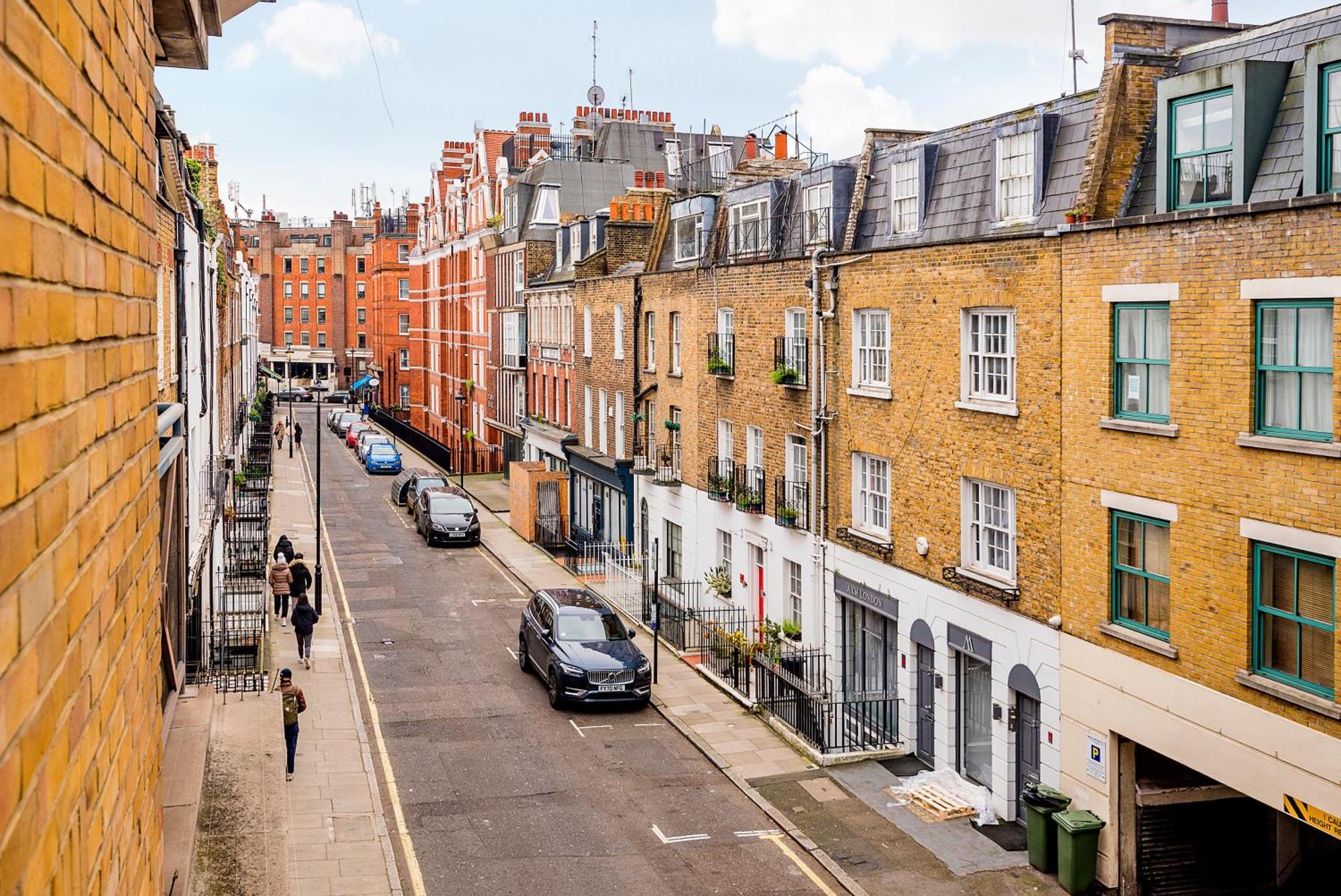 Stunning Apartment In Fashionable Marylebone London Bagian luar foto